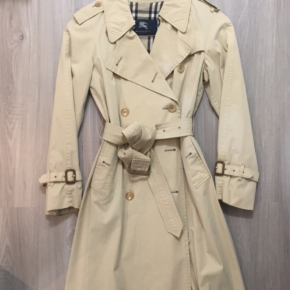 Vintage Burberry Long Trench Coat